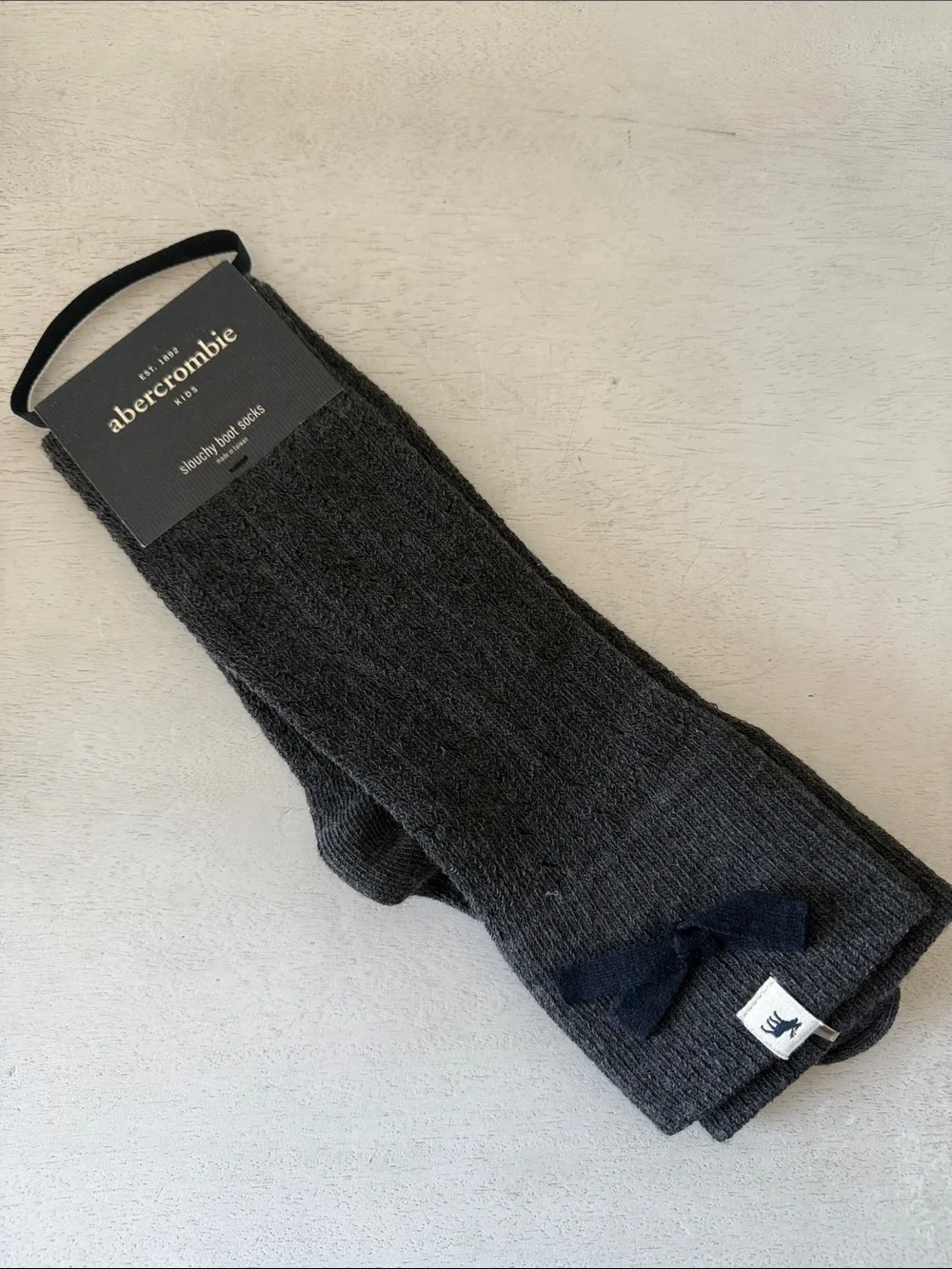 Abercrombie & Fitch Dark Gray Socks One Size